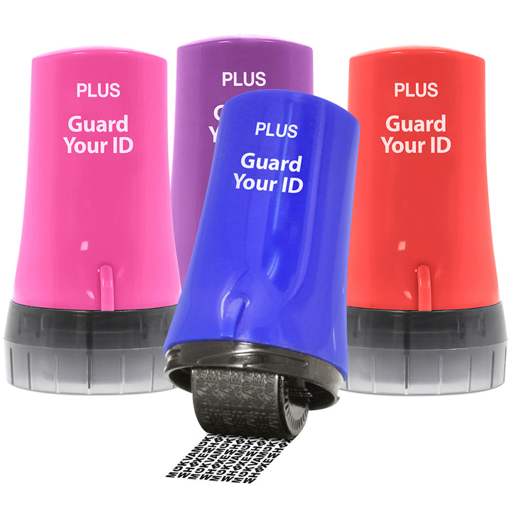 Advanced 2.0 Roller 4-Pack Security Kit - Mix-Pack Red, Blue, Pink, Purple